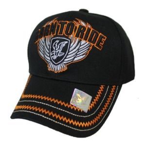 Biker Cap Motorcycle Rider NEW Harley Chopper Rider Black Hat ALMOST SOLD OUT